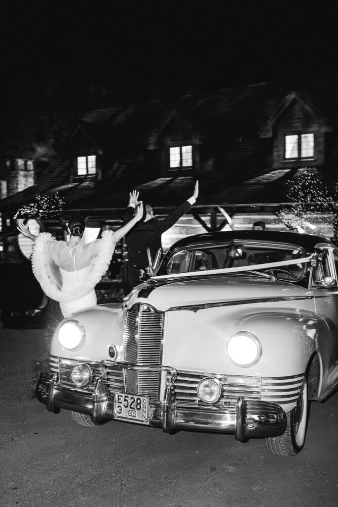 Dream Drives Birmingham Wedding Car Exit