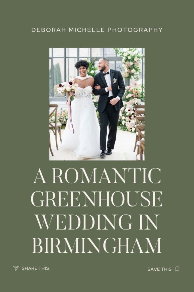 A Romantic Greenhouse Wedding in Birmingham, Alabama