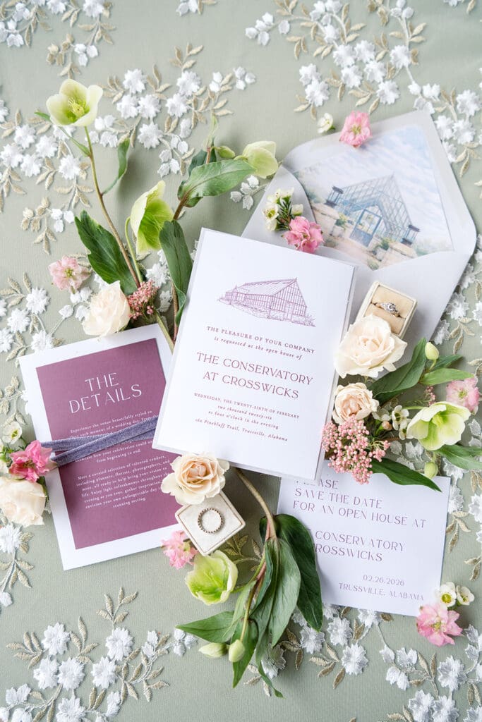 Wedding Stationary Birmingham Alabama