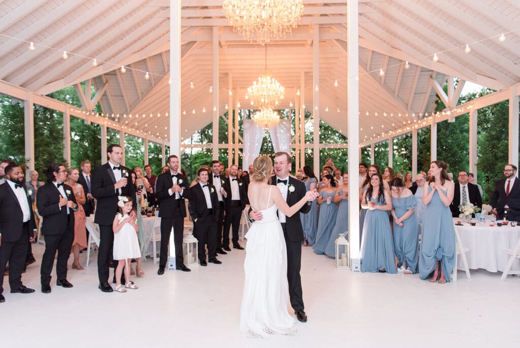 Fun wedding reception ideas in Birmingham, Alabama including unique guest experiences, late night snacks, signature cocktails, and DJ tips to create an unforgettable wedding day.